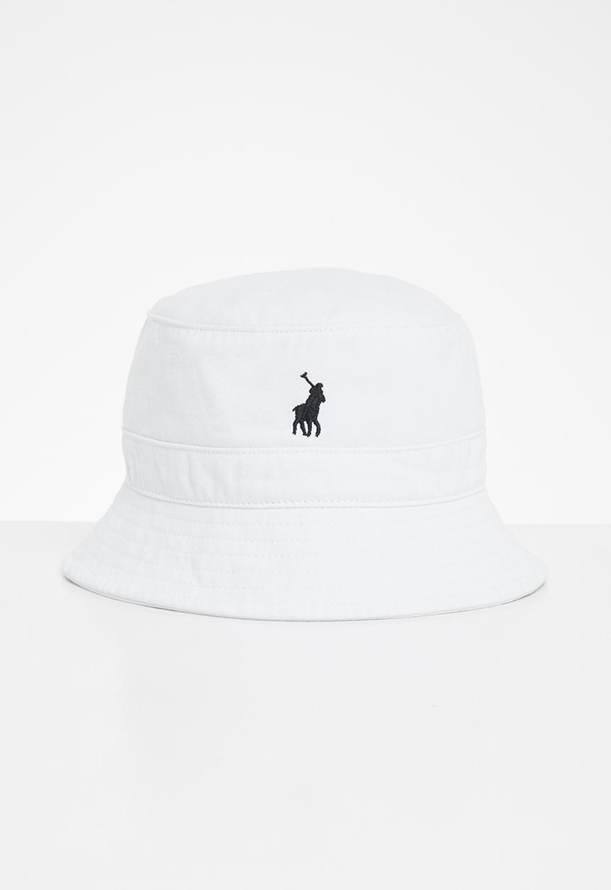 POLO - Kids sydney twill bucket - white