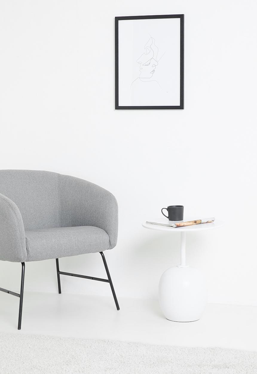 Sixth Floor - Jameson side table - white