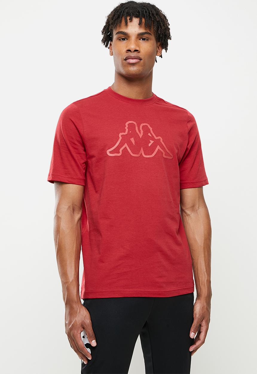 KAPPA - Logo coly T-shirt - red
