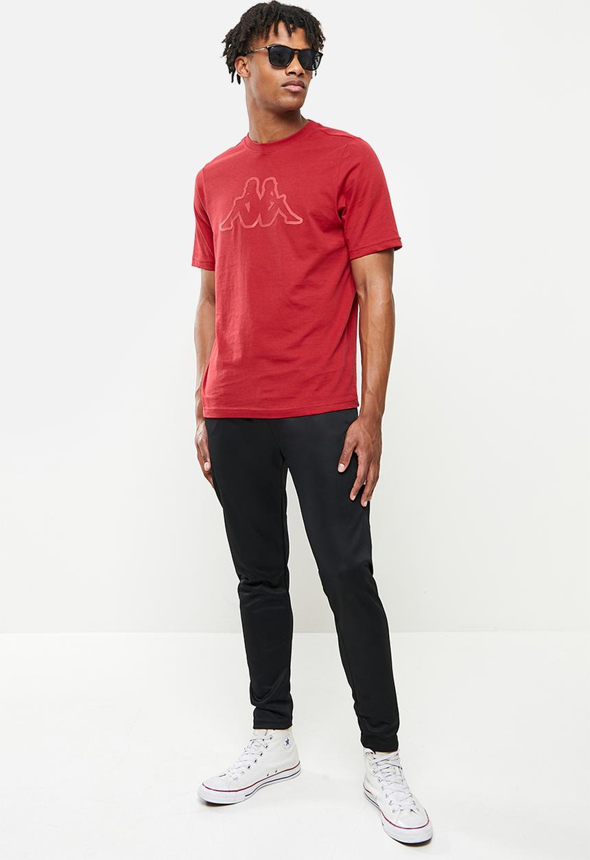 KAPPA - Logo coly T-shirt - red