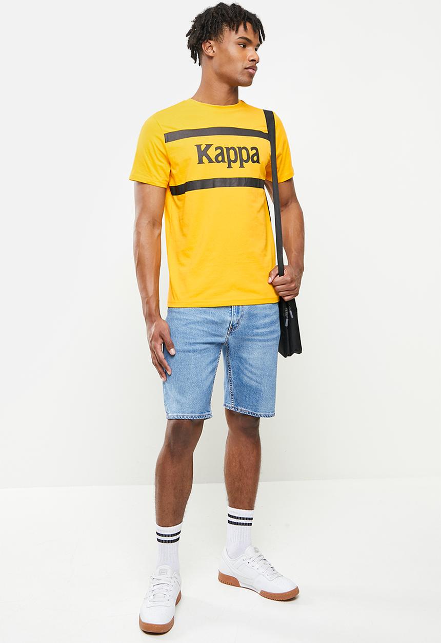 KAPPA - Authentic monthy T-shirt - yellow 