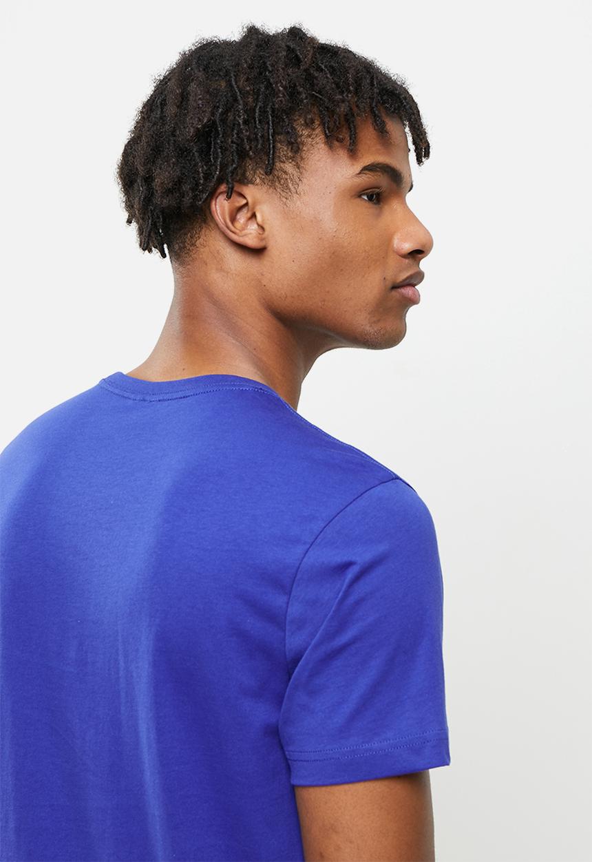 Reebok - Gs Reebok stacked tee - cobalt blue