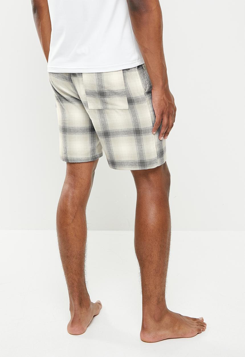 Cotton On - Lounge short - light grey check