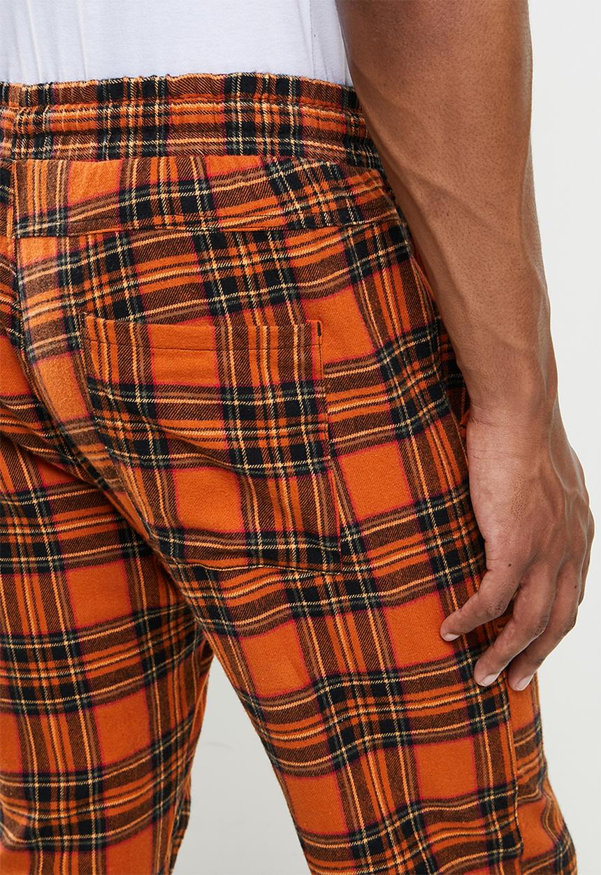 Cotton On - Pj drake - orange check