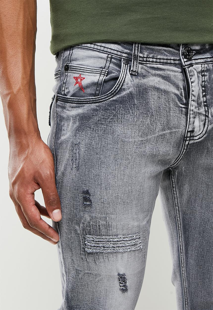 SOVIET - M zadar #4 fashion skinny - light grey