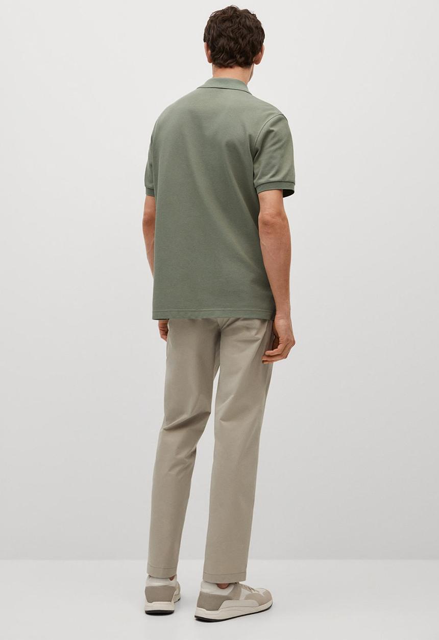 MANGO - Polo shirt rea - light green