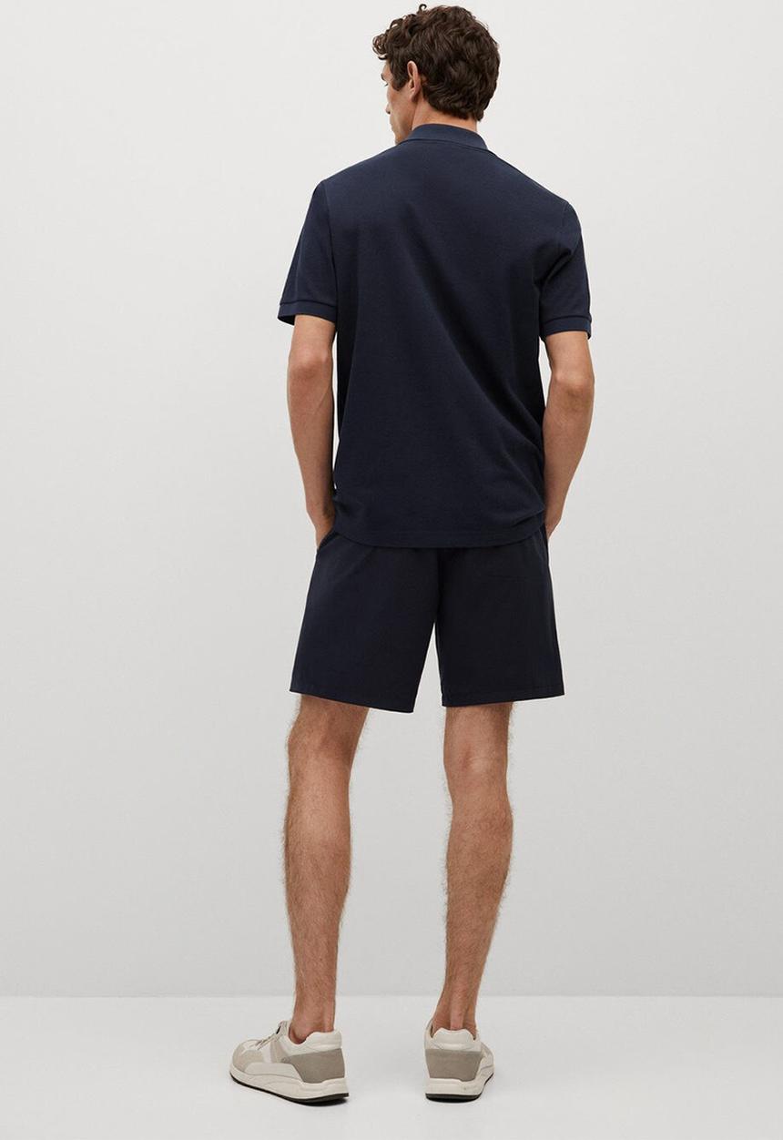 MANGO - Polo shirt rea - navy