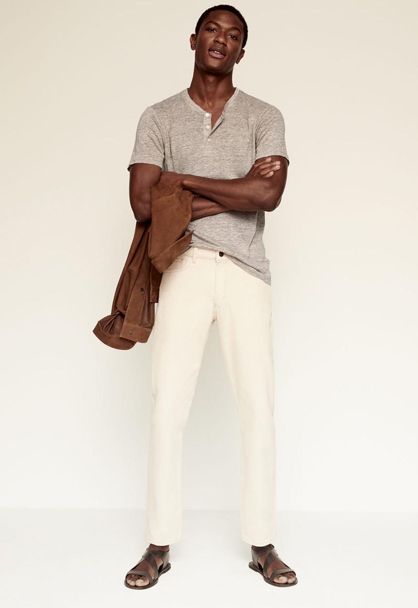 MANGO - Polo shirt pana  - light beige