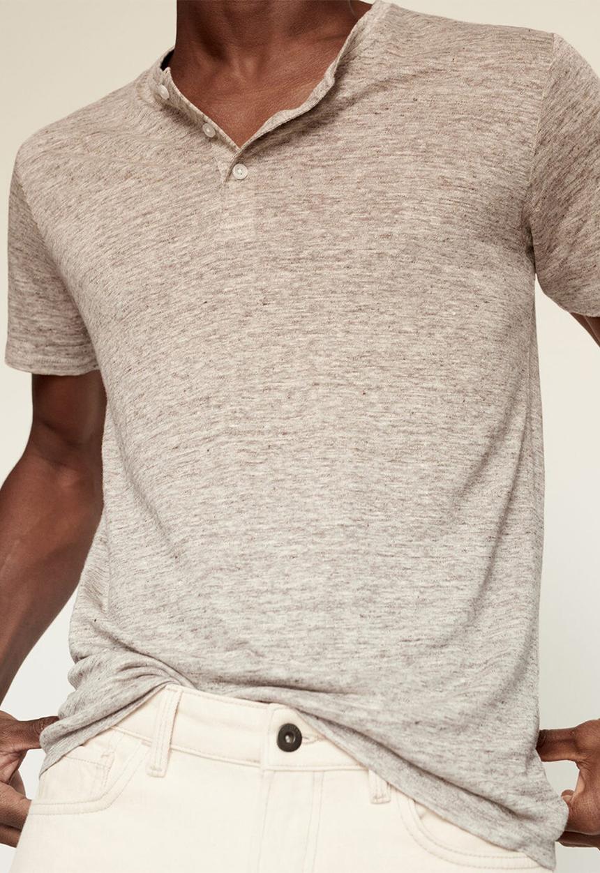 MANGO - Polo shirt pana  - light beige