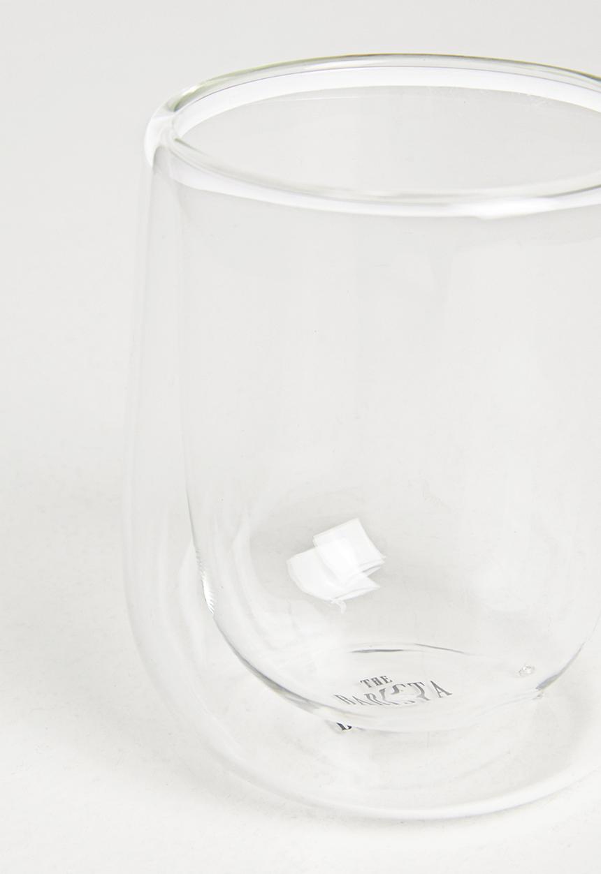 Sixth Floor - Barista Double walled cappuccino glass set of 2-clear
