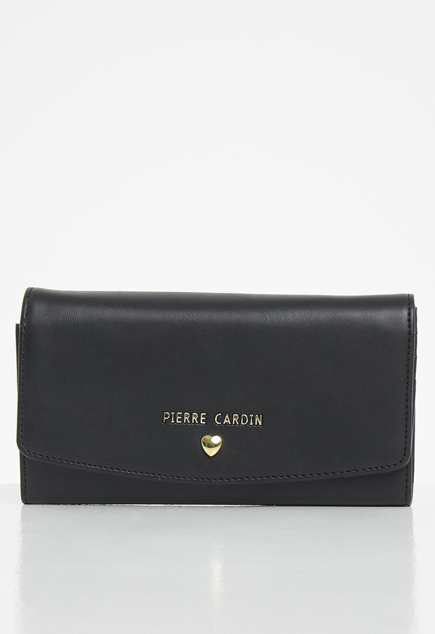 Pierre Cardin - Zandi heart trifold - black