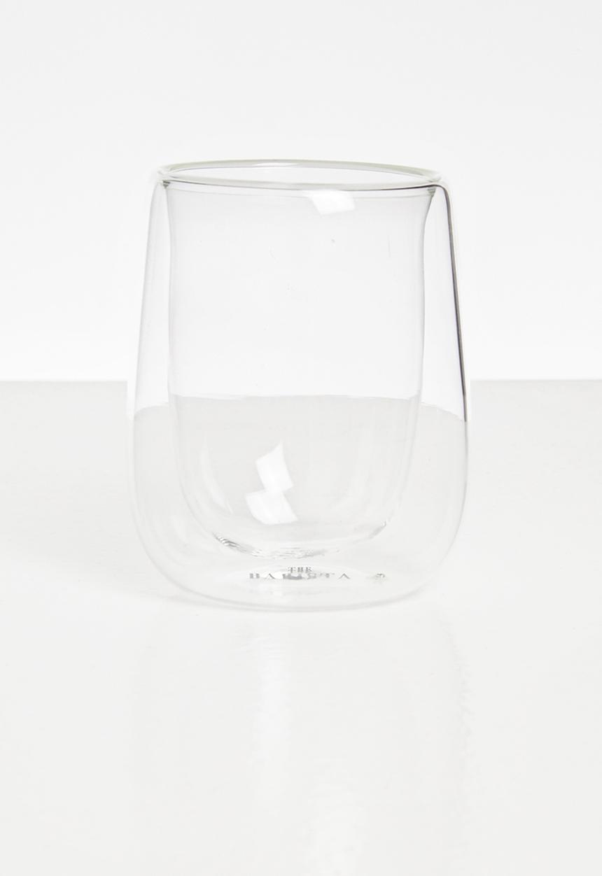 Sixth Floor - Barista Double walled espresso glass set of 2-clear