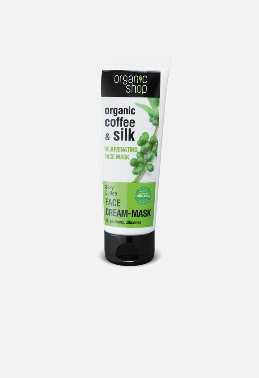 Organic Shop - Silky Coffee Face Cream-Mask