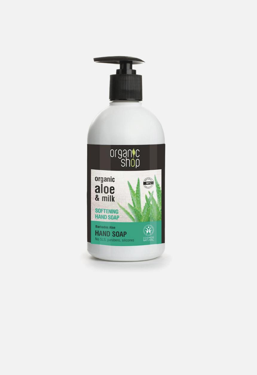 Organic Shop - Barbados Aloe Softening Hand Soap