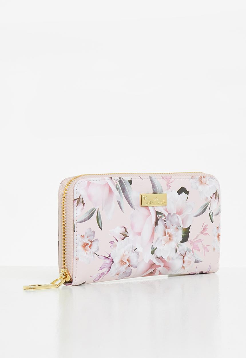Pierre Cardin - Nasheeta floral ziparound - pale pink