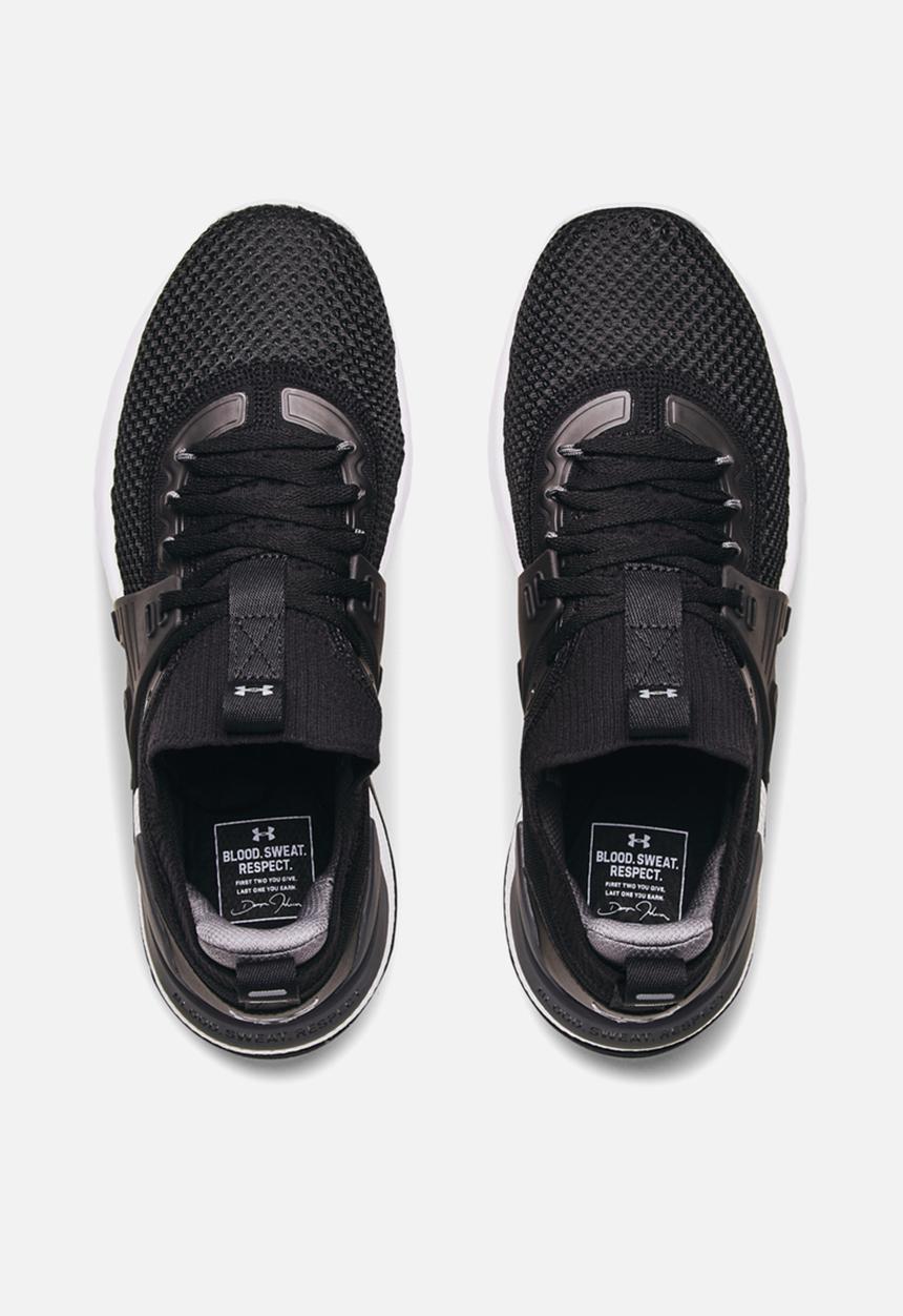 Under Armour - UA project rock 4 - black/white/pitch gray