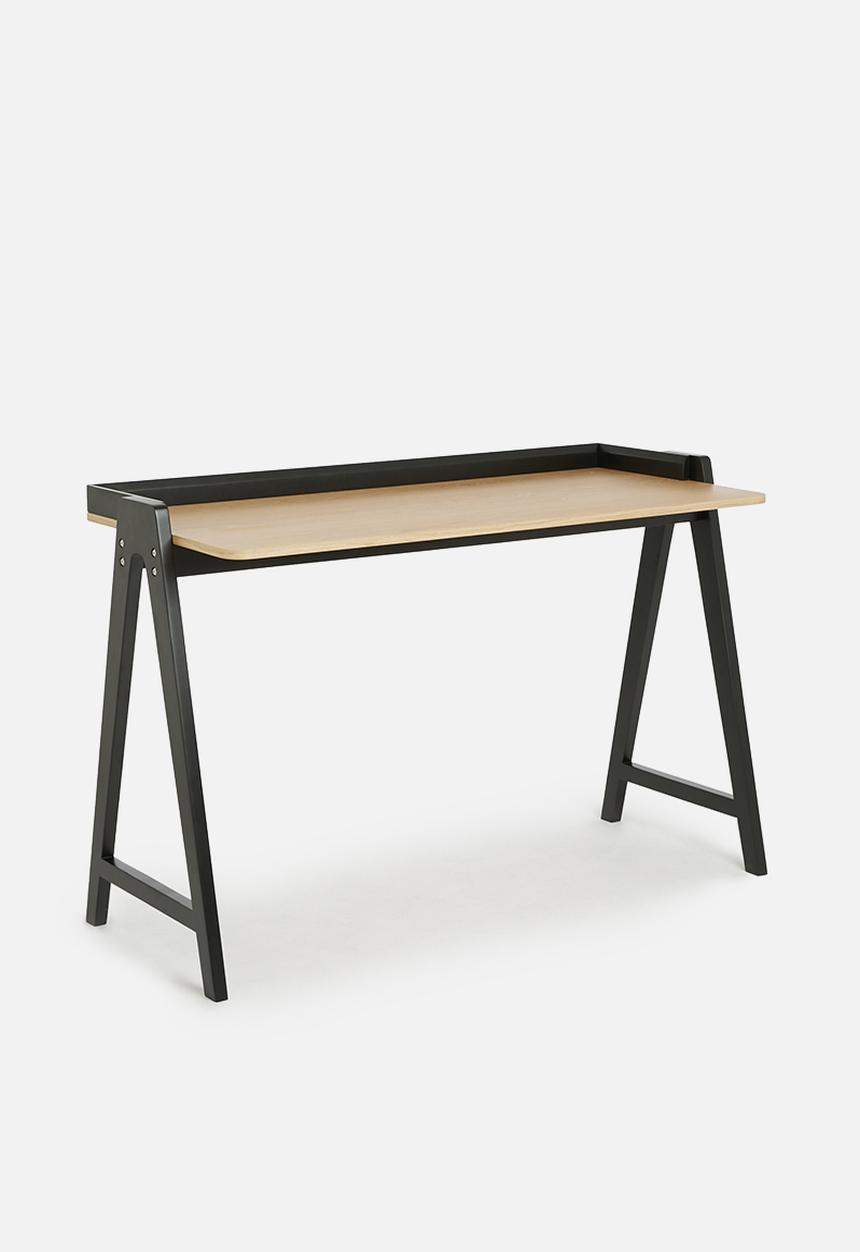 Basics - Harper desk - natural & black