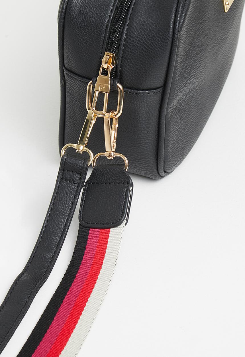 Pierre Cardin - Demi crossbody with 2 straps - black