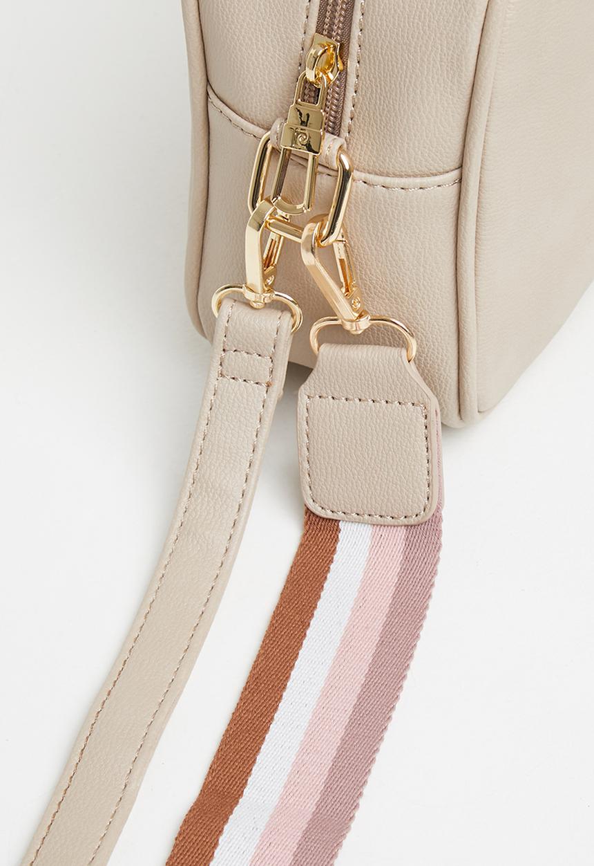 Pierre Cardin - Demi crossbody with 2 straps - red