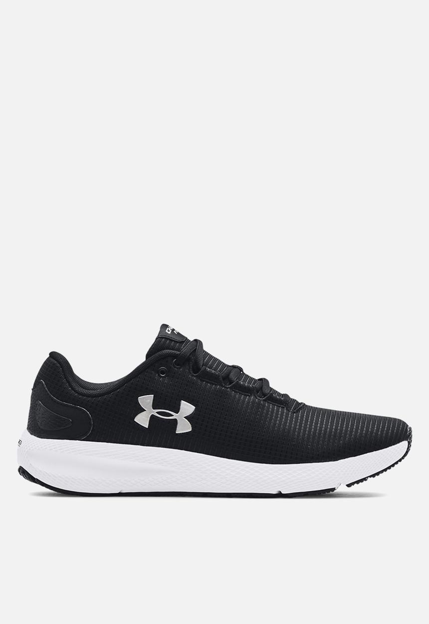 Under Armour - UA charged pursuit 2 rip - black/black/metallic silver