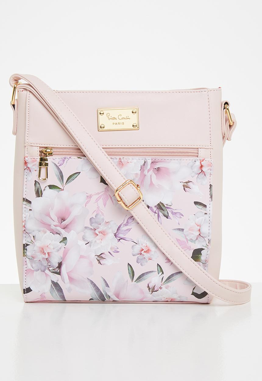 Pierre Cardin - Nasheeta floral crossbody- smooth - pale pink