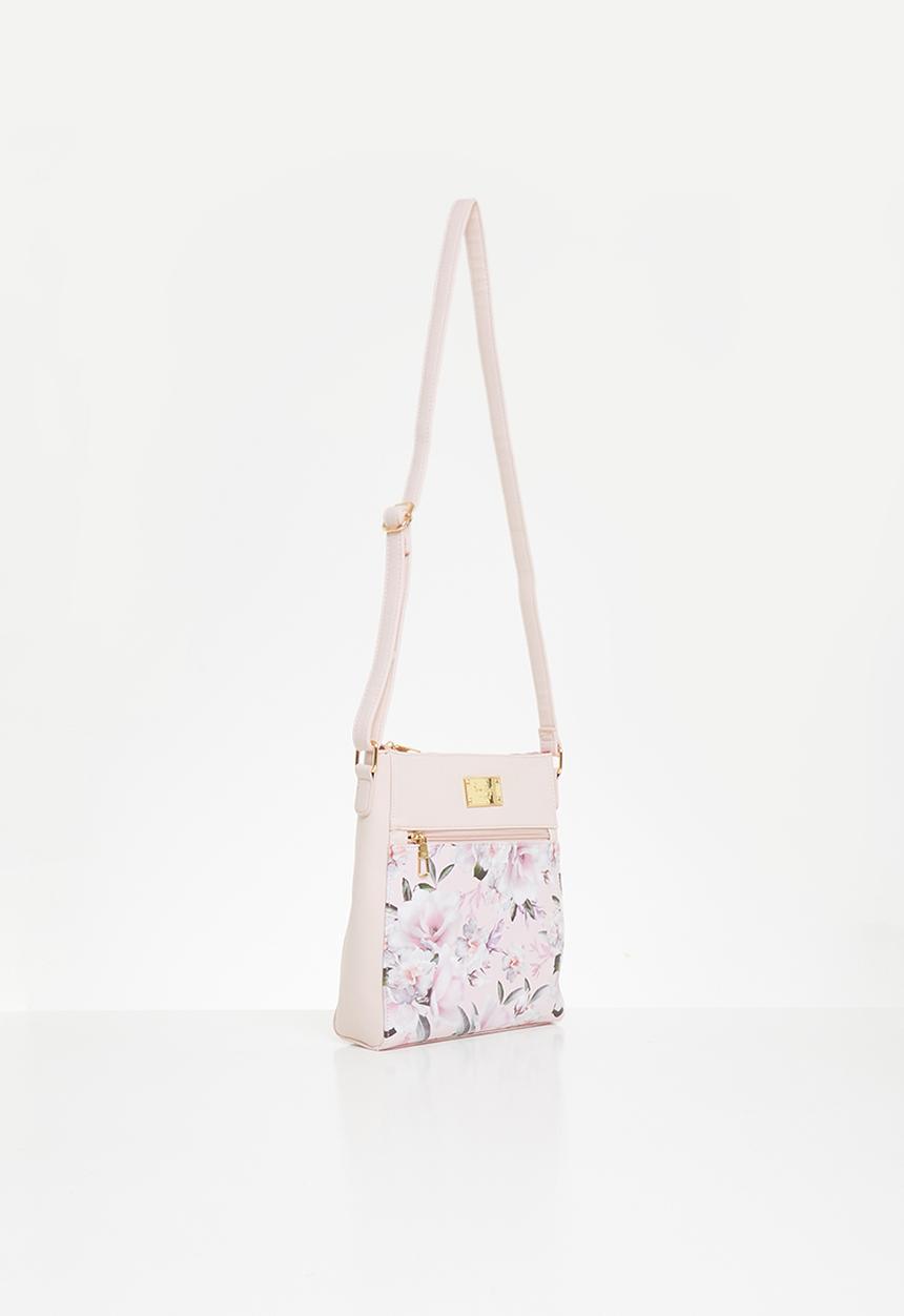Pierre Cardin - Nasheeta floral crossbody- smooth - pale pink