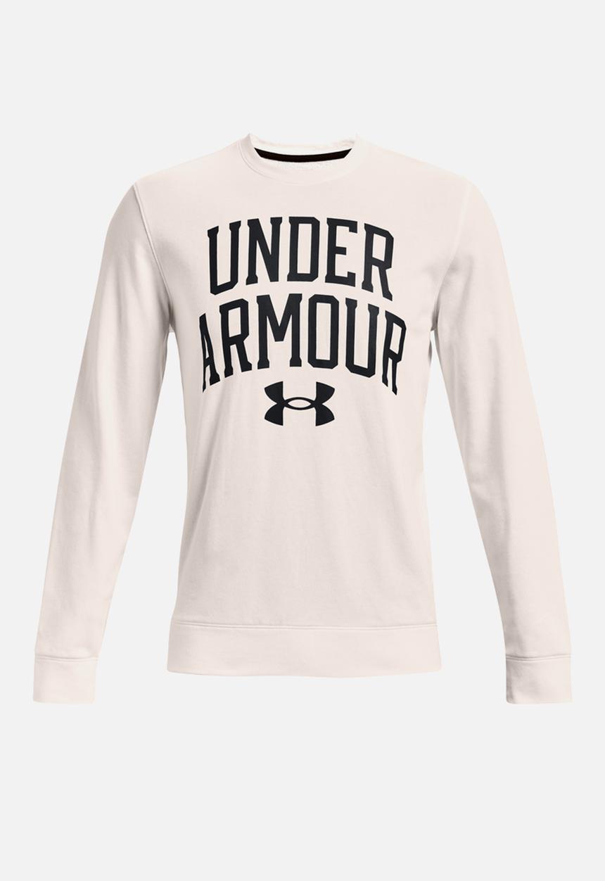 Under Armour - UA rival terry crew - white