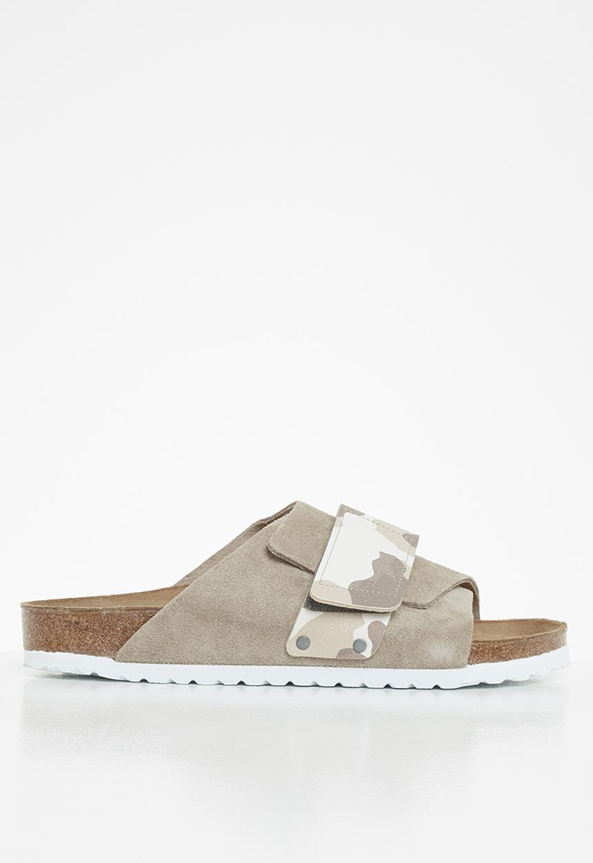 Birkenstock - Kyoto regular - gray taupe/camo almond