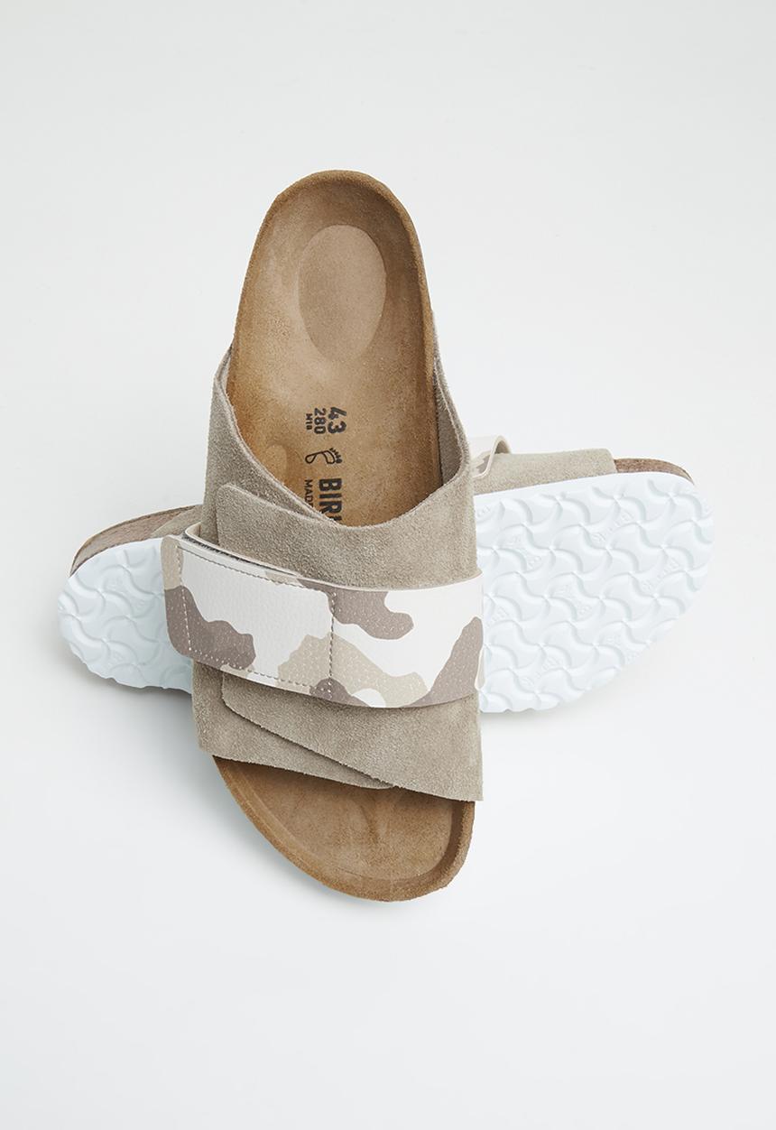 Birkenstock - Kyoto regular - gray taupe/camo almond