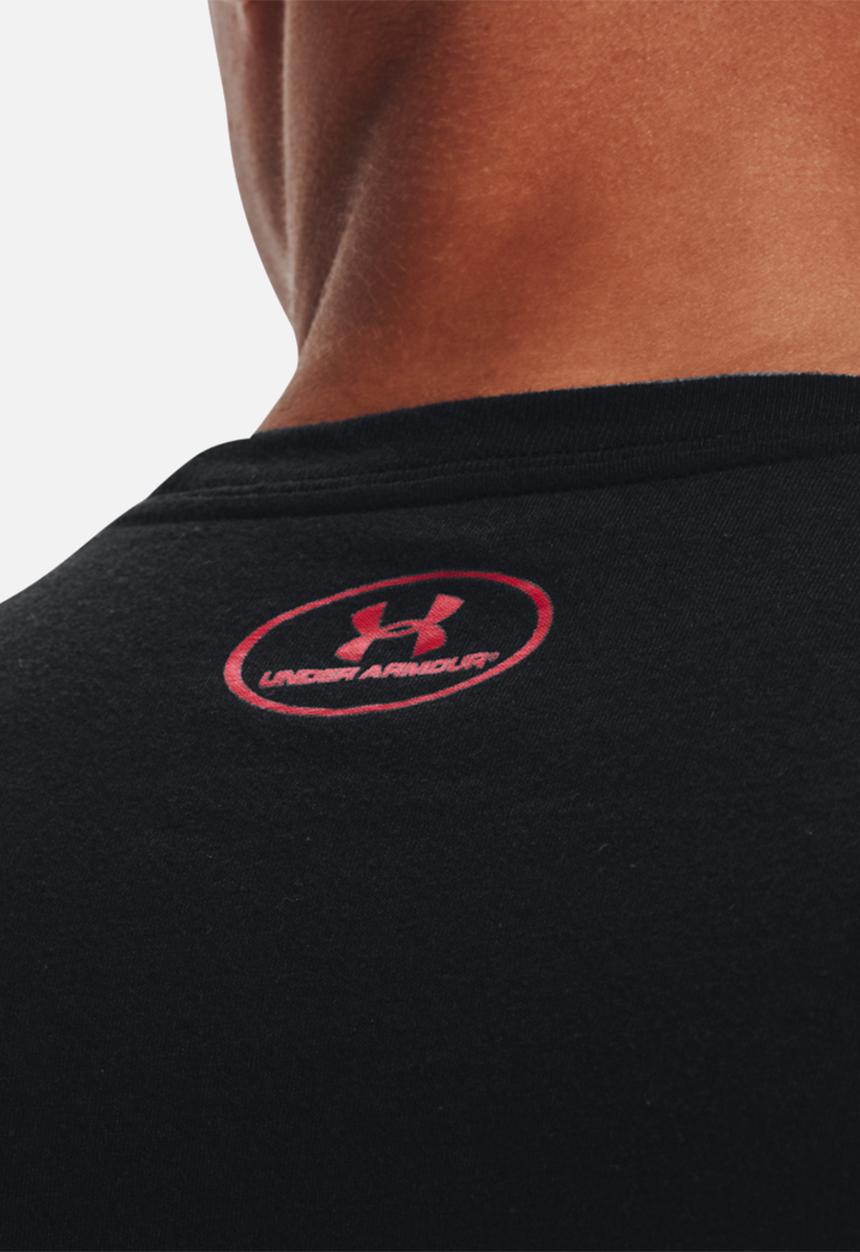 Under Armour - UA boxed symbol outline short sleeve tee - black