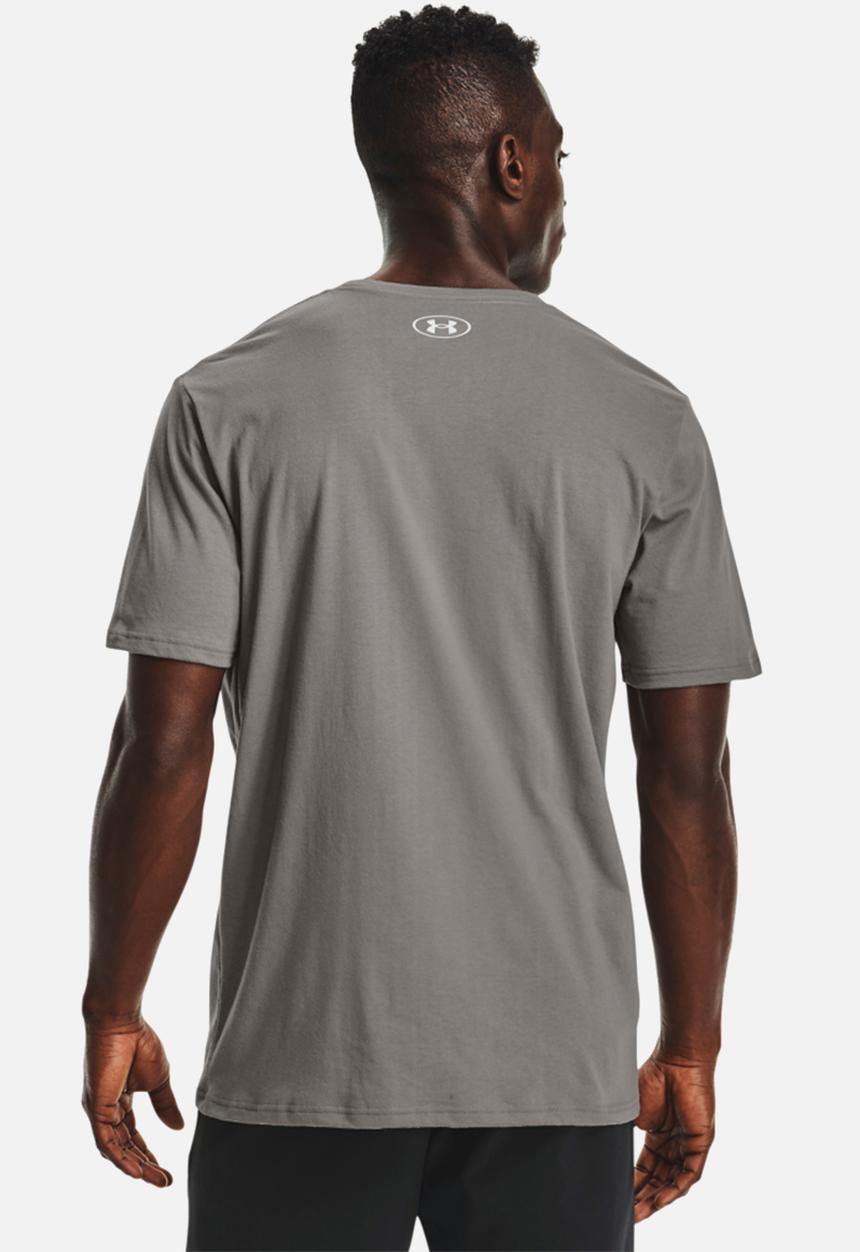 Under Armour - UA vertical signature short sleeve tee - dark grey