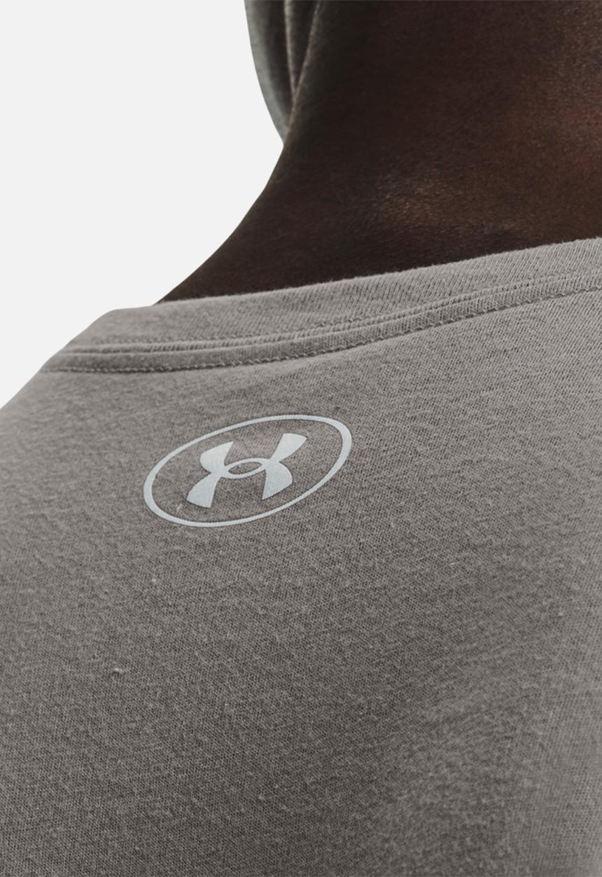 Under Armour - UA vertical signature short sleeve tee - dark grey