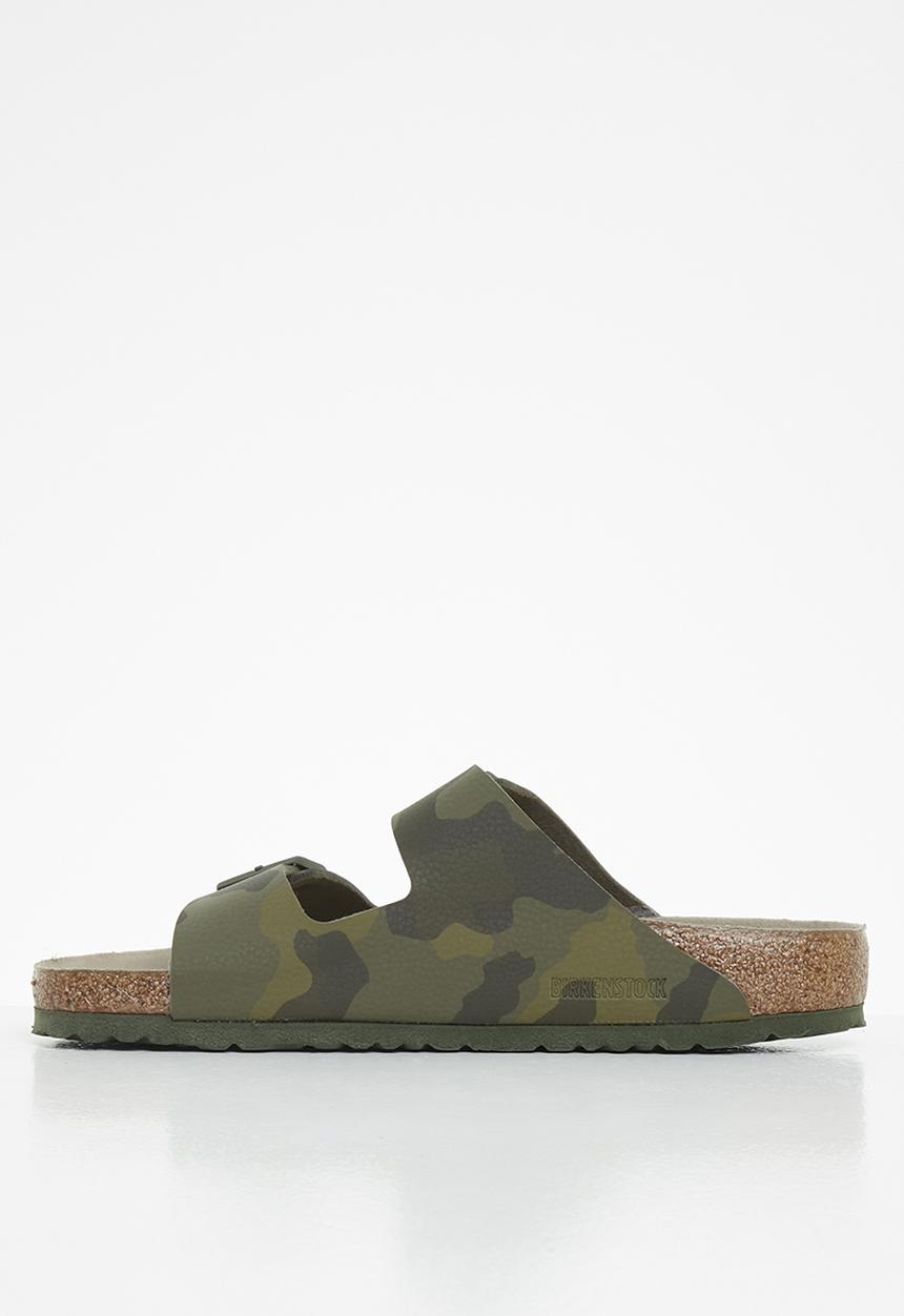 Birkenstock - Arizona sfb birko-flor regular - desert soil camo green