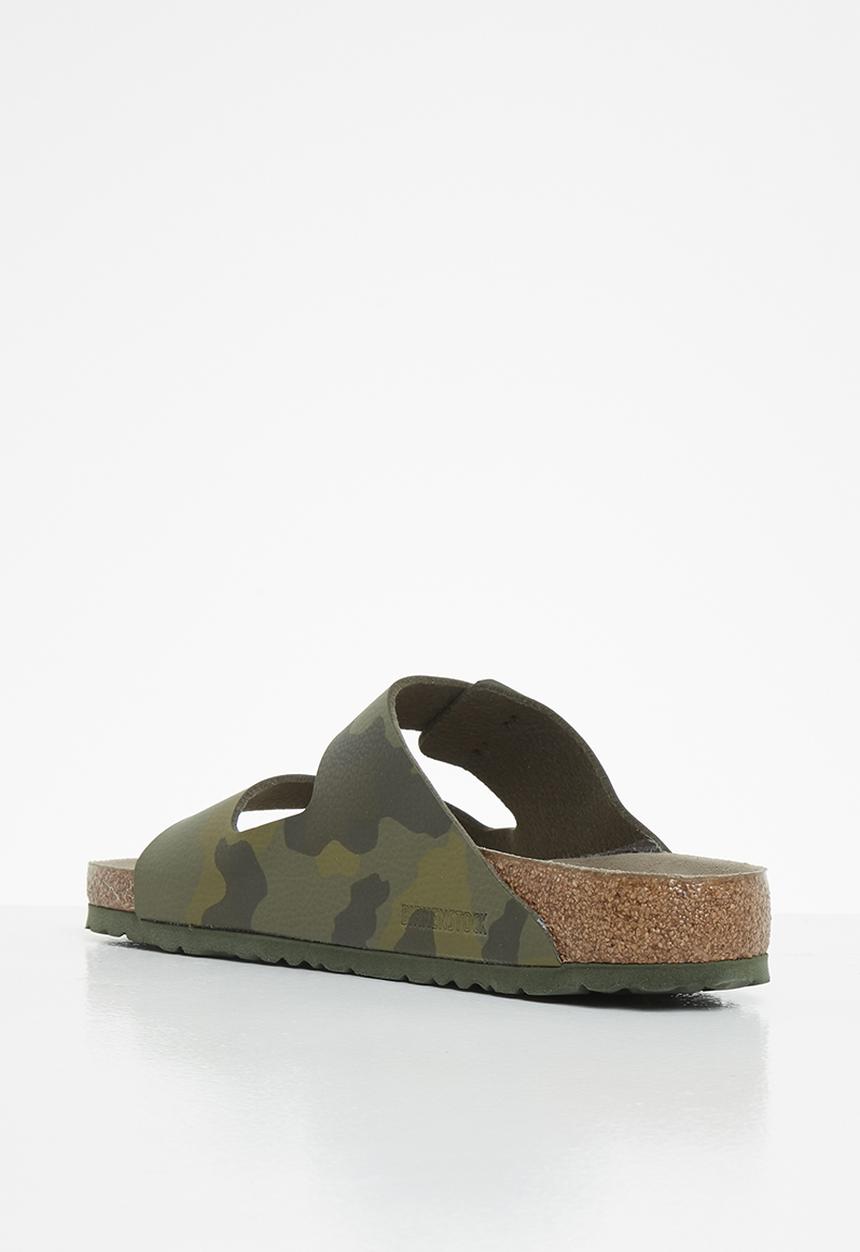 Birkenstock - Arizona sfb birko-flor regular - desert soil camo green