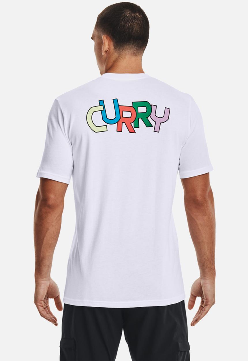 Under Armour - Curry basketball tee - white