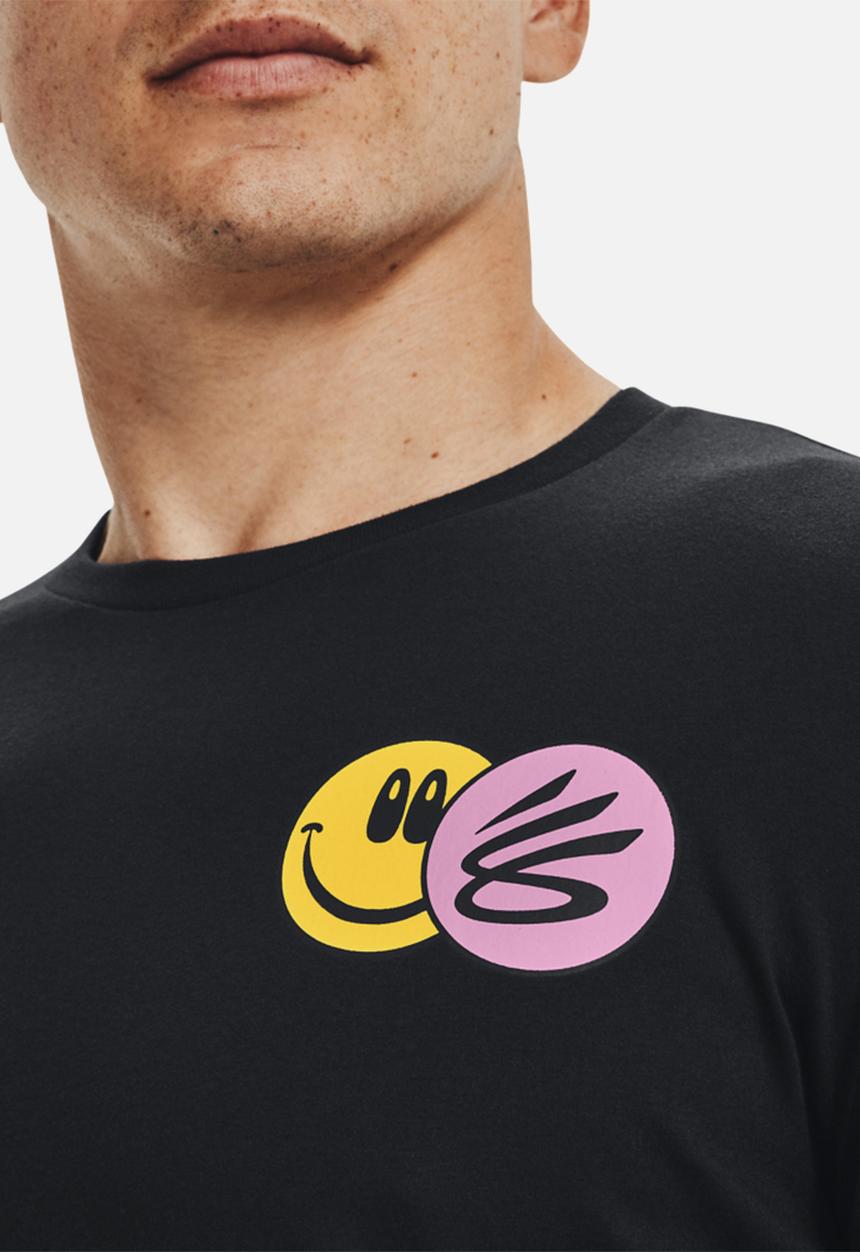 Under Armour - Curry hoop vibes tee - black