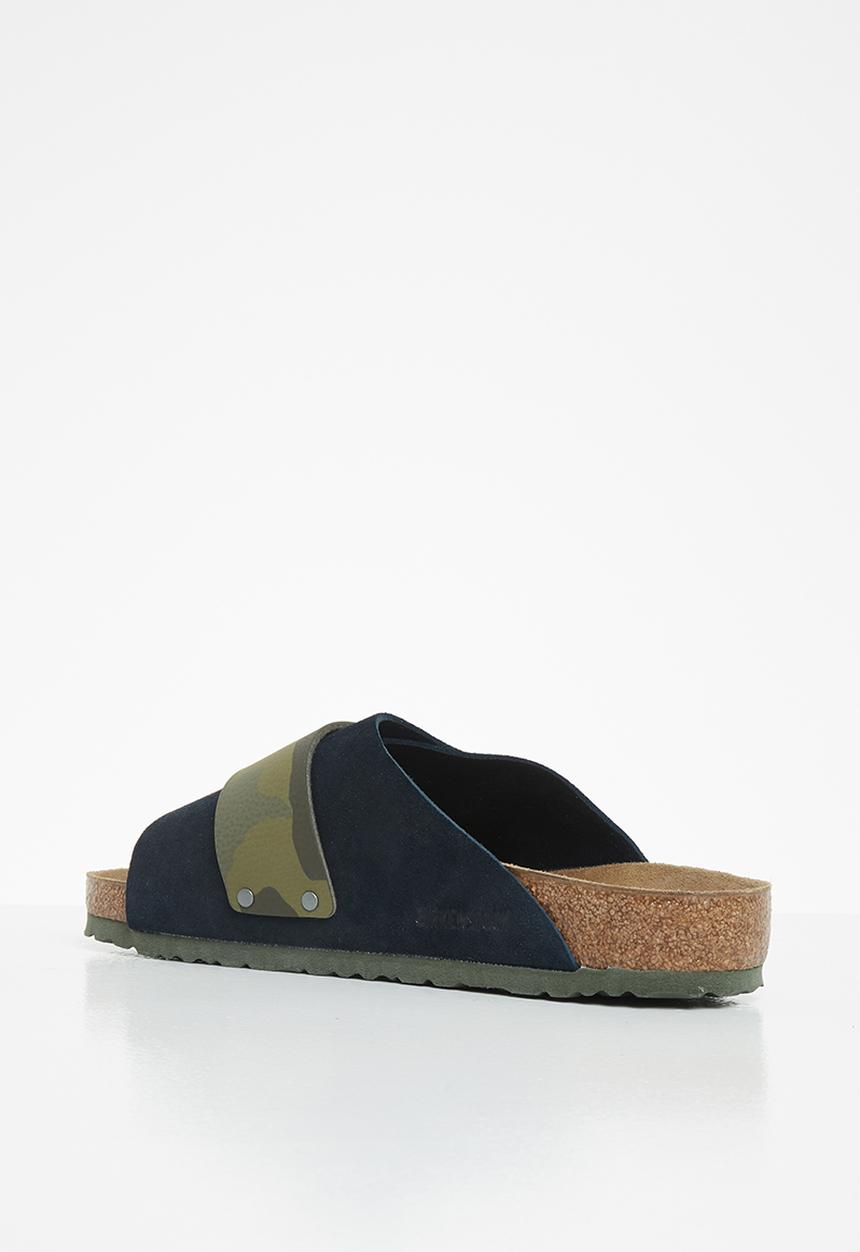 Birkenstock - Kyoto regular - midnight/camo green