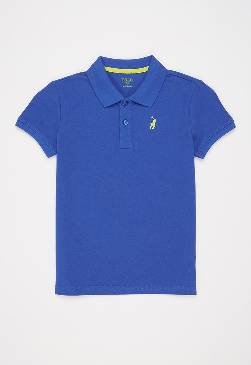 POLO - Boys austin short sleeve golfer - cobalt
