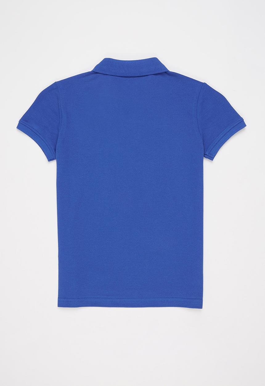 POLO - Boys austin short sleeve golfer - cobalt