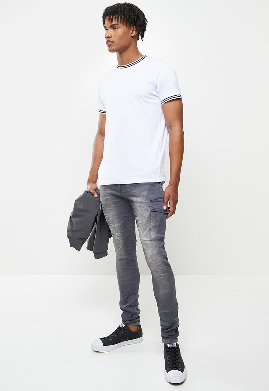 Cutty - Mega skinny cargo jeans - grey