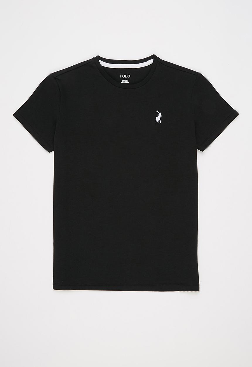 POLO - Girls kelly short sleeve tee - black