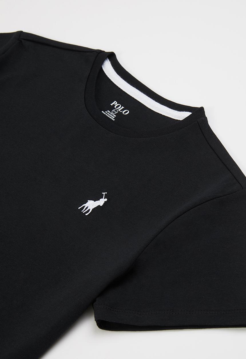 POLO - Girls kelly short sleeve tee - black