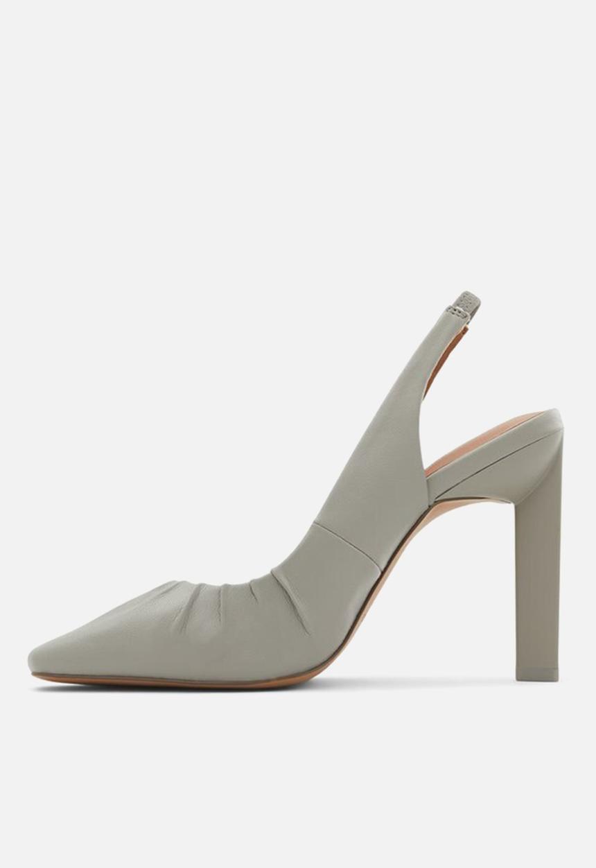 Call It Spring - Dallia heel - sage green