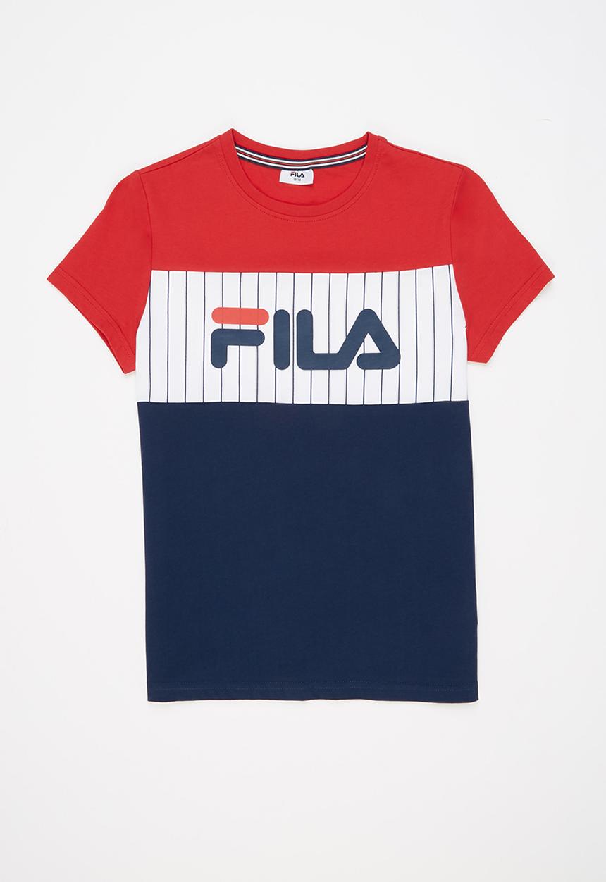 FILA - Ignola t-shirt - chinese red / white / peacoat