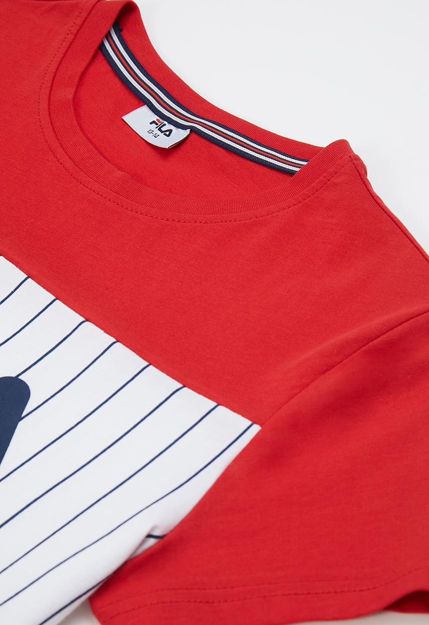 FILA - Ignola t-shirt - chinese red / white / peacoat