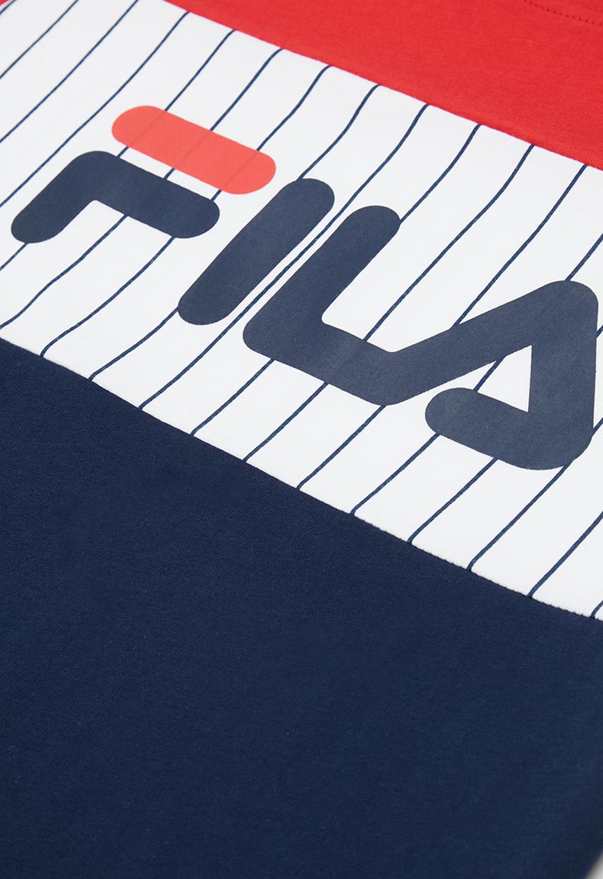 FILA - Ignola t-shirt - chinese red / white / peacoat