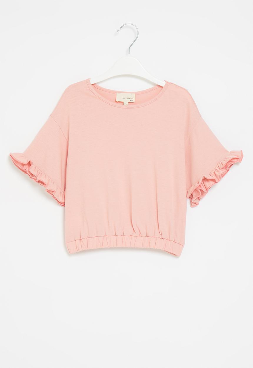 Superbalist Kids - Elasticated hem T-shirt - pink
