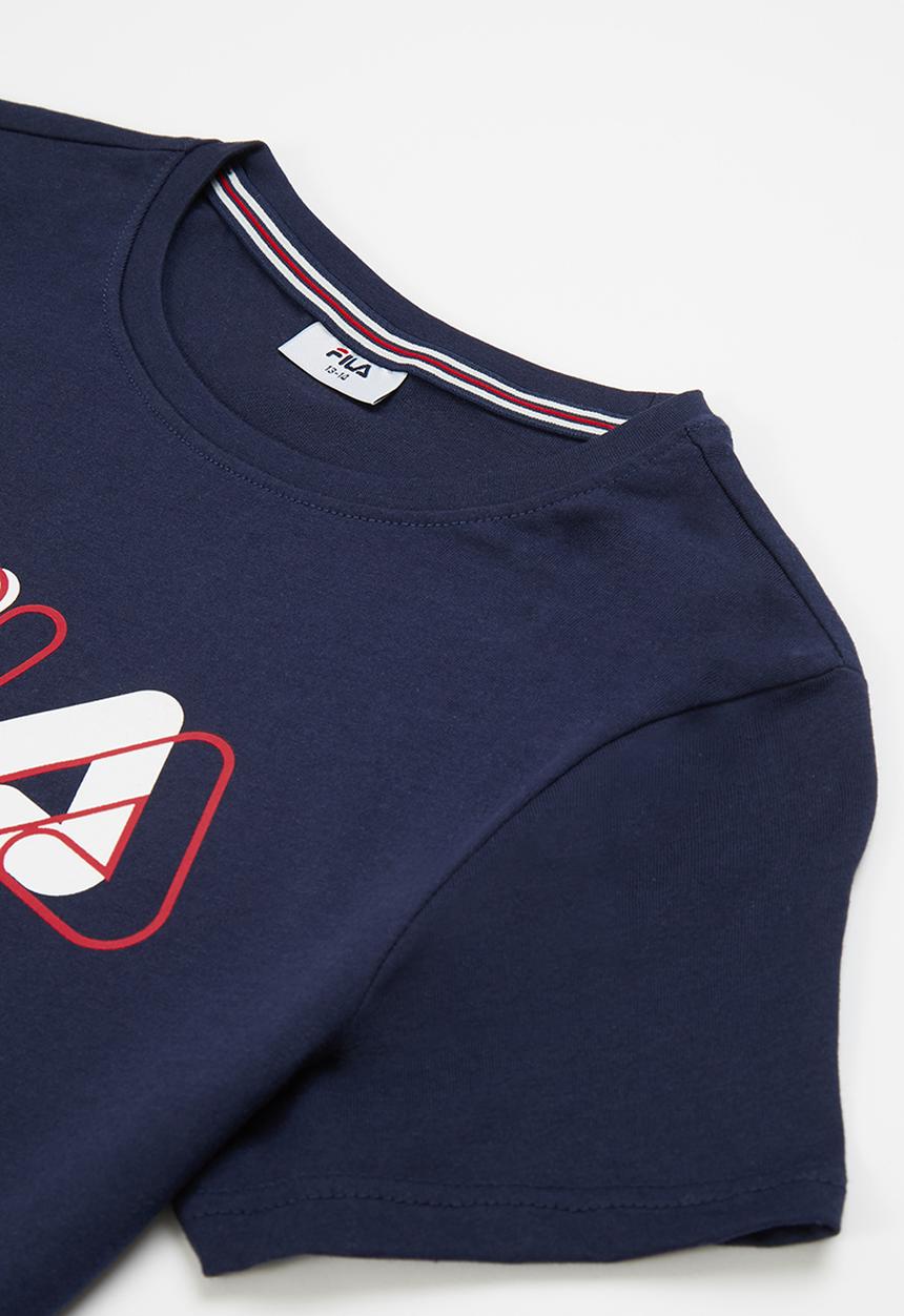 FILA - Napoli t-shirt - peacoat