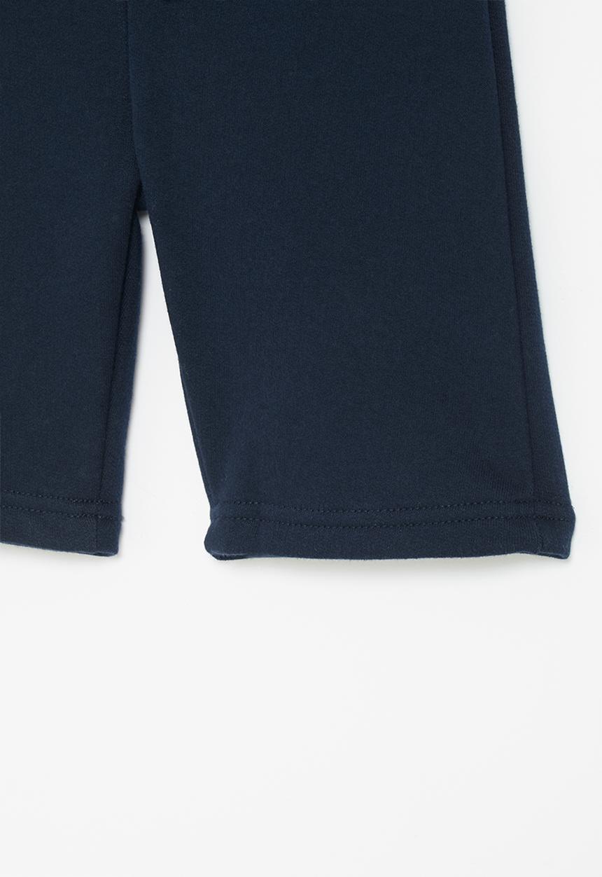 Pop Candy - Young boys single fleece short - navy