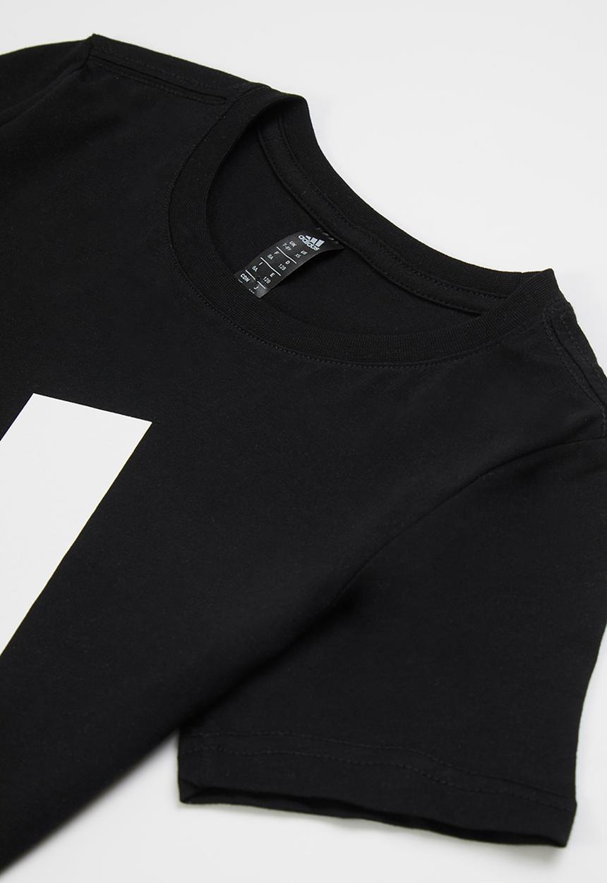 adidas Performance - Bl short sleeve tee - black & white
